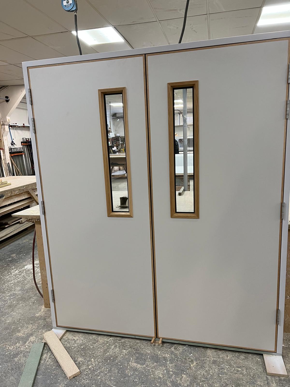 Fire door installation, image 3